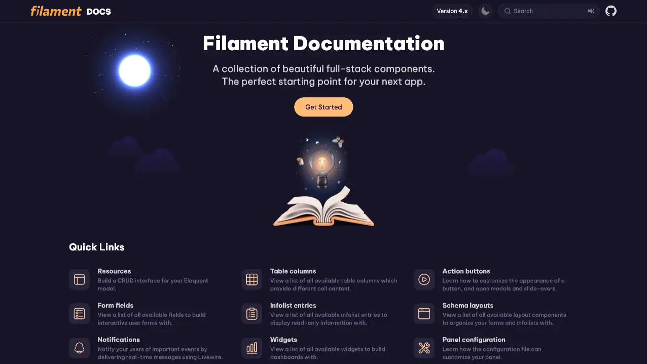 Filament 4 có gì mới? Tính năng, hiệu năng, nested resources, MFA và cách nâng cấp